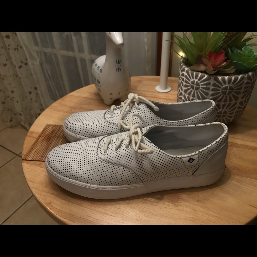 polka dot sperry’s